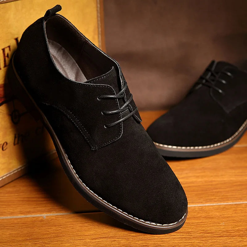 Matteo | Chaussures Oxford en Daim pour Homme