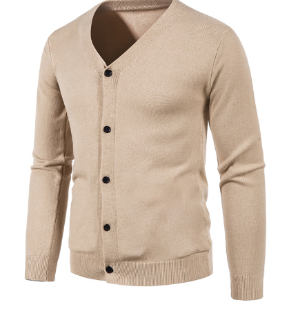 Matteo | Gilet Léger à Col V Boutonné pour Homme