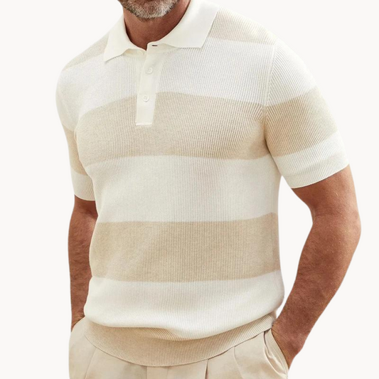 Matteo | Polo Maille Fine à Manches Courtes pour Homme