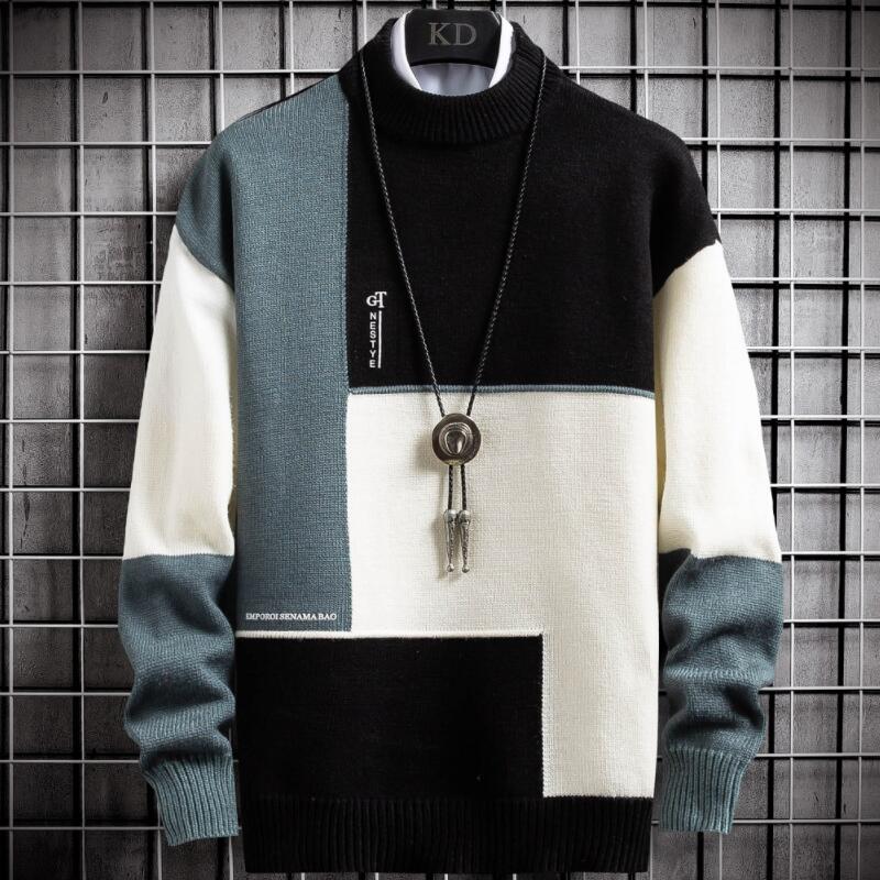 Matteo | Pull Patchwork Douillet pour Homme