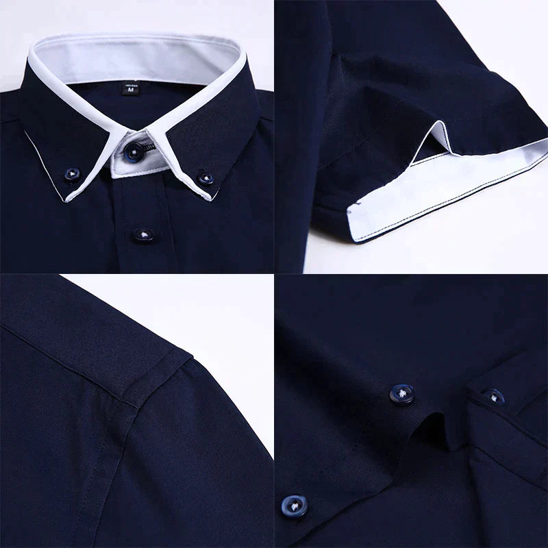 Milan | Chemise Homme à Manches Courtes Élégante