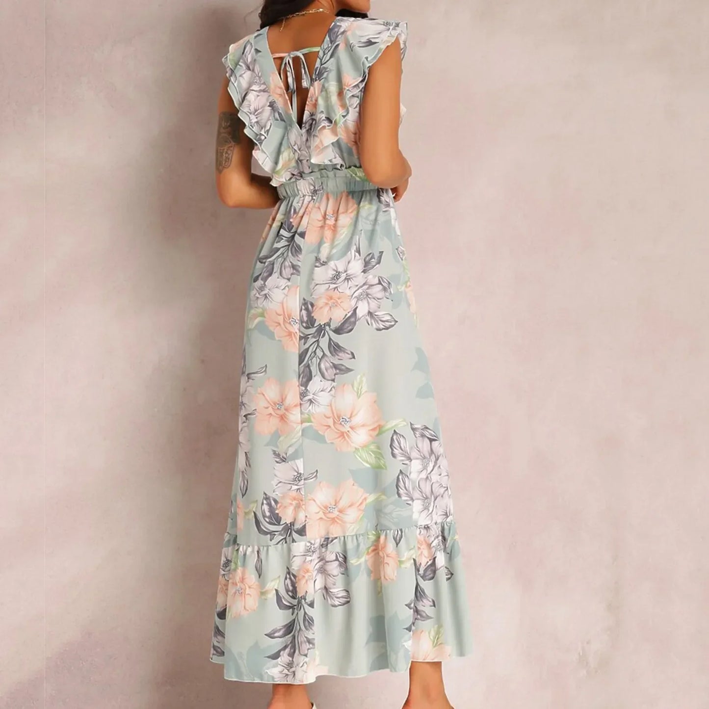 Alina | Robe d'été élégante à fleurs