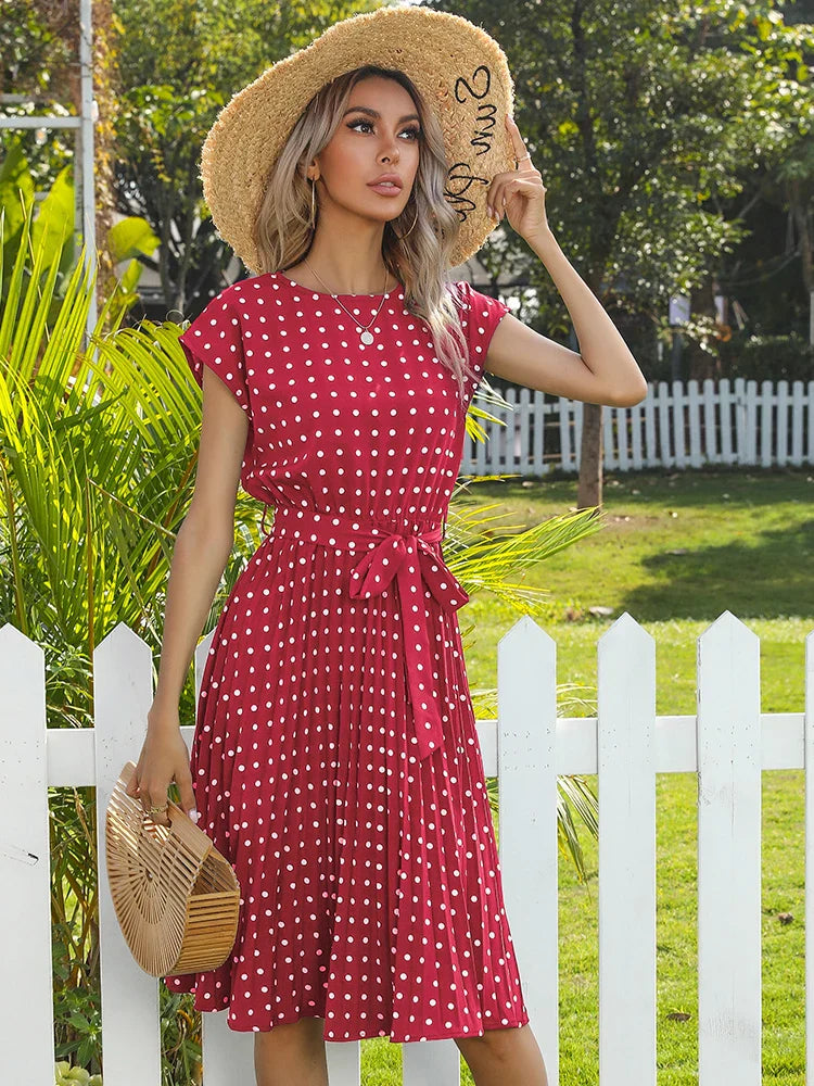 Eléna | Robe de plage avec ceinture