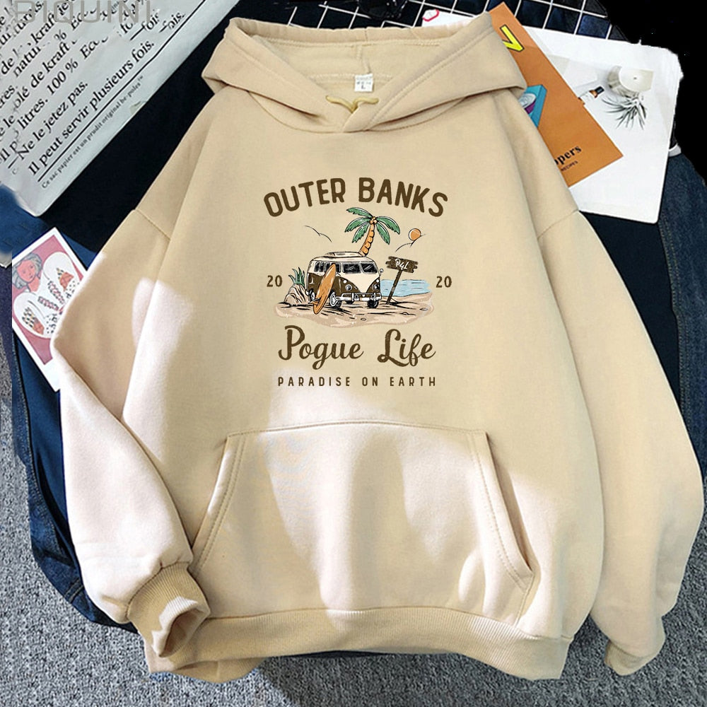 Maëva | Sweat à capuche femme avec poche plaquée
