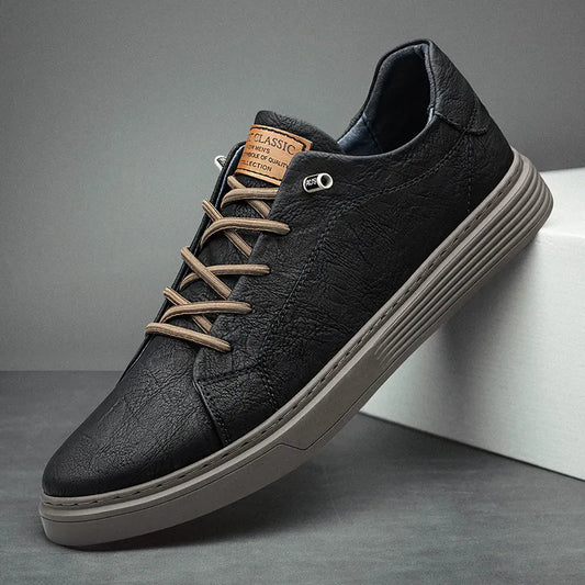 Sneakers en cuir élégantes pour homme