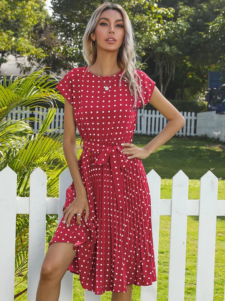 Eléna | Robe de plage avec ceinture