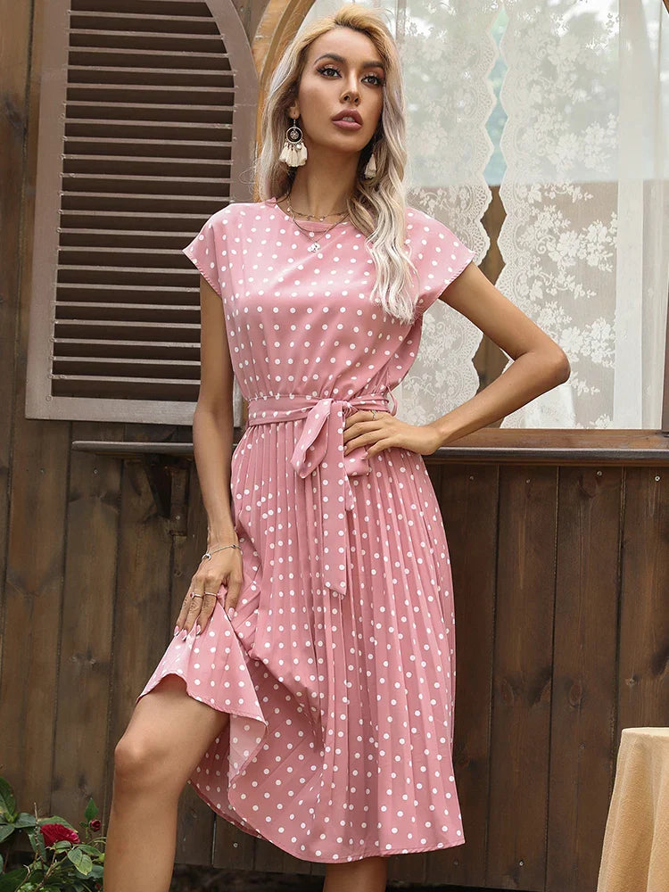 Eléna | Robe de plage avec ceinture