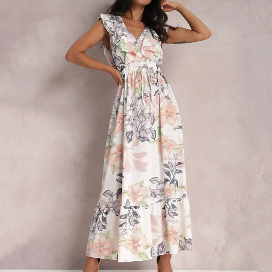 Alina | Robe d'été élégante à fleurs