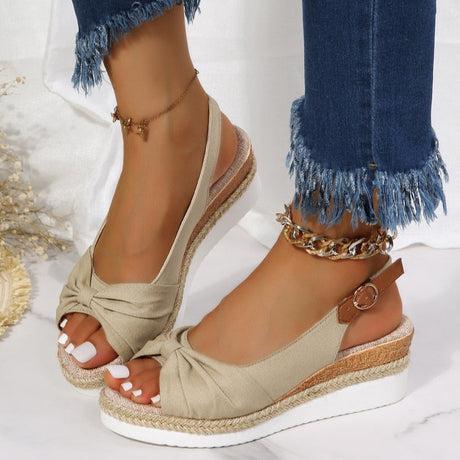 Sofia | Sandales à Talon Compensé Ultra Confort pour Femme