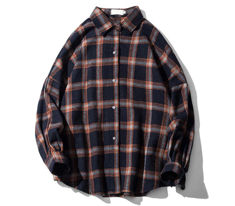 Tilio | Surchemise à Carreaux en Flanelle Douce pour Homme
