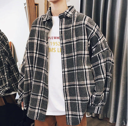 Tilio | Surchemise à Carreaux en Flanelle Douce pour Homme