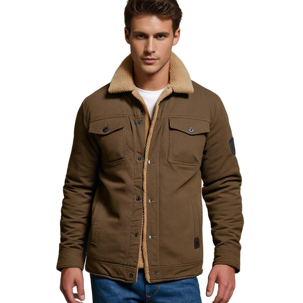 Victor | Blouson aviateur vintage pour homme, l'allure chaude et intemporelle