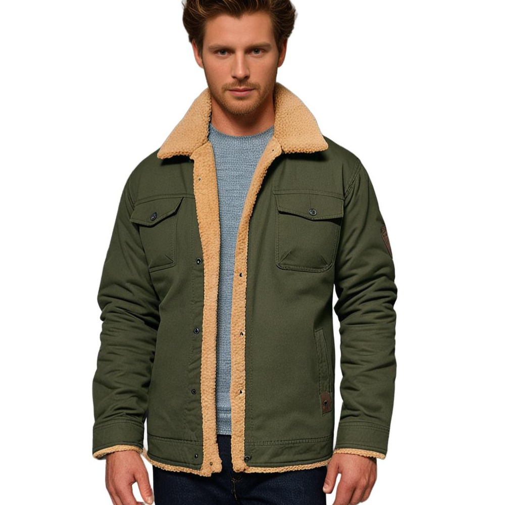 Victor | Blouson aviateur vintage pour homme, l'allure chaude et intemporelle