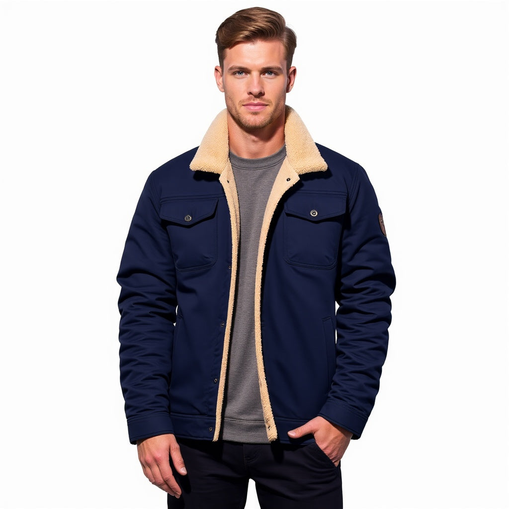Victor | Blouson aviateur vintage pour homme, l'allure chaude et intemporelle