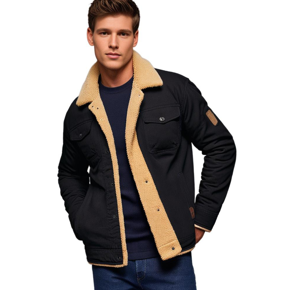 Victor | Blouson aviateur vintage pour homme, l'allure chaude et intemporelle