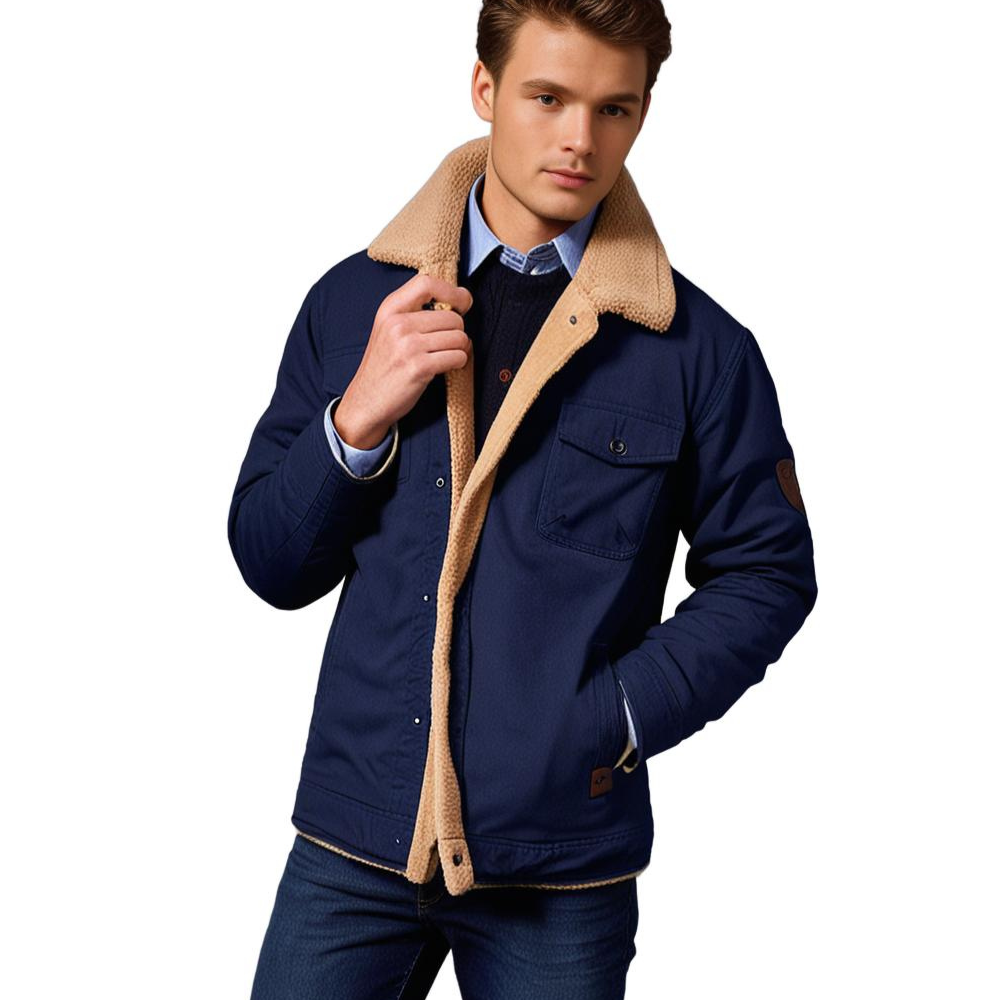 Victor | Blouson aviateur vintage pour homme, l'allure chaude et intemporelle