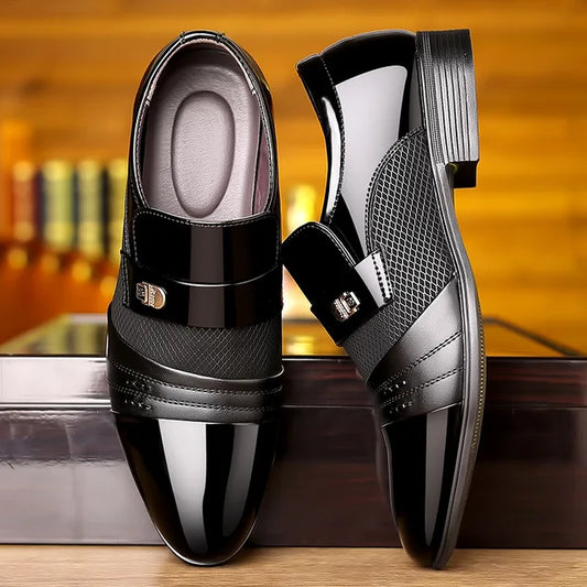 Gérard | Chaussures vintage pour homme avec élégance perforée