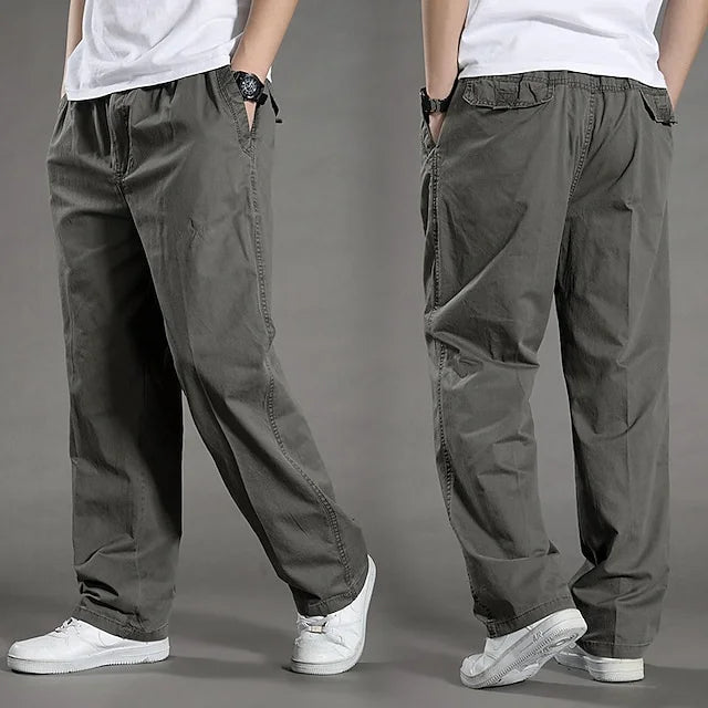 Hugo | Pantalon Cargo Droit en Coton pour Homme