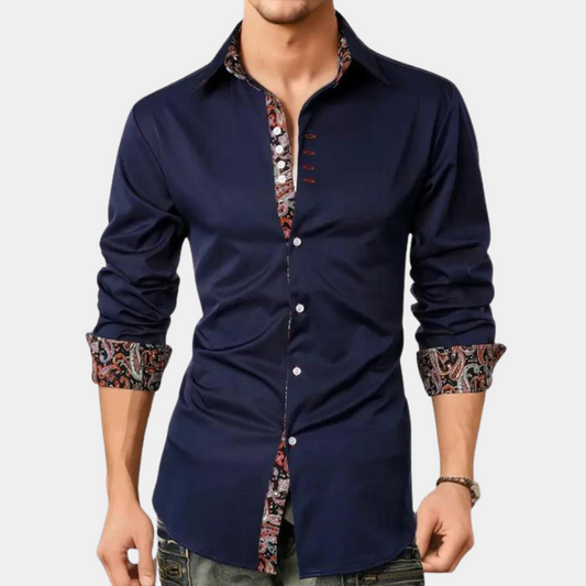 Étienne | Chemise Homme Manches Longues Légère et Élégante